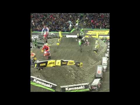 Seattle supercross #46 Justin Hill 250f