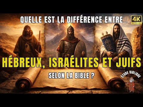 LA DIFFÉRENCE ENTRE HÉBREUX, ISRAÉLITES ET JUIFS EXPLIQUÉE PAR LA BIBLE | ÉTUDE BIBLIQUE