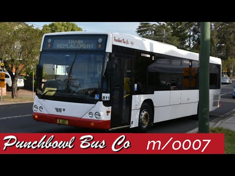 Punchbowl Bus Co. #m/o007 on T3 Bankstown Line Replacement/8T3