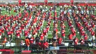 Nebraska Marching Band plays Malagueña