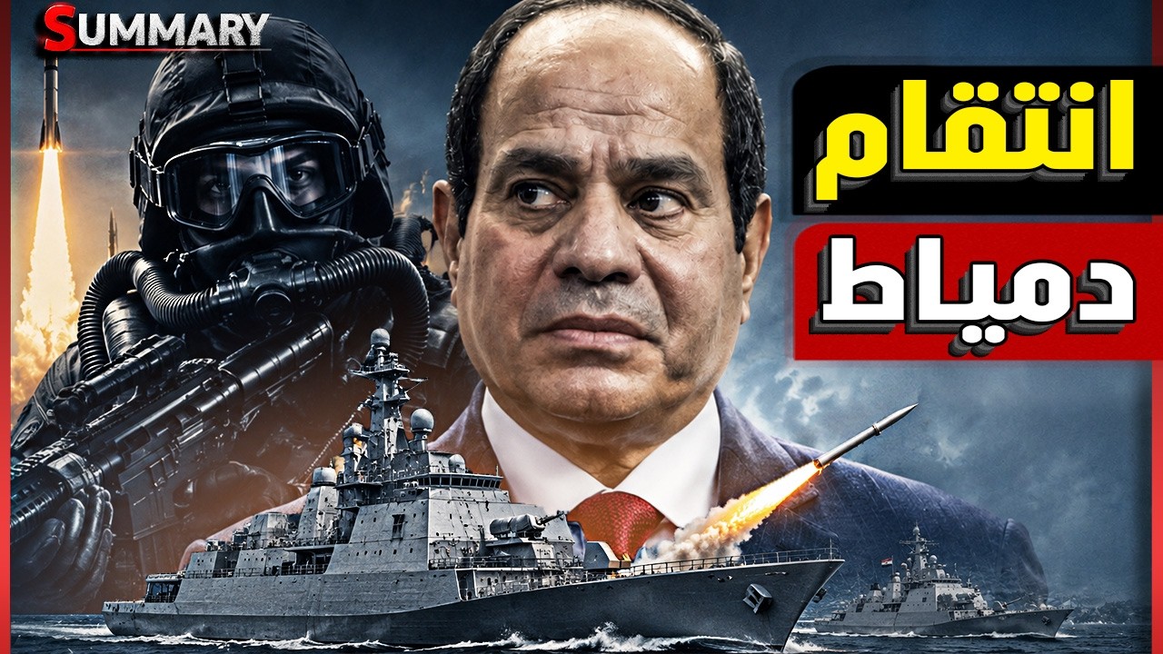 مصر تستعد للحرب ! ضربة دمياط كشفت أخطر تحركات الجيش المصري وعلاقة السعودية وإ