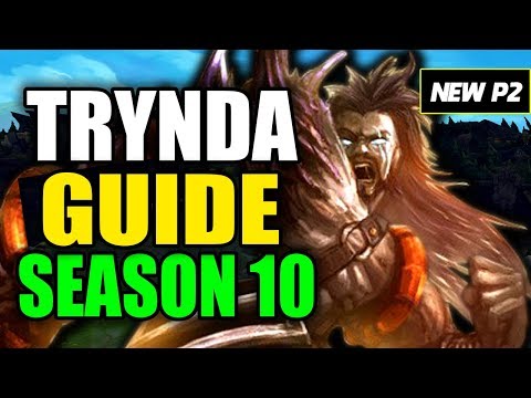 HOW TO PLAY TRYNDAMERE SEASON 10 - (Best Build, Runes, Playstyle) - S10 Tryndamere Gameplay Guide