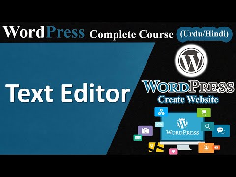 Tiny MCE Advanced Text Editor | WordPress Complete Course in Urdu Hindi