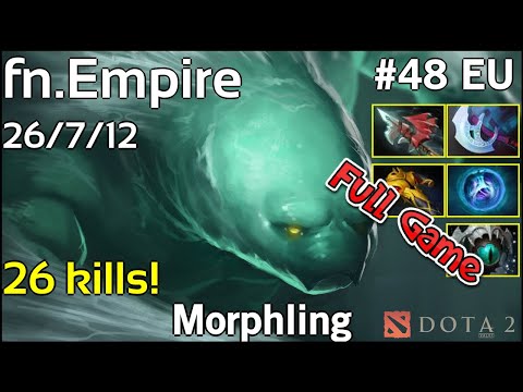 26 kills! fn [Empire] Morphling - Dota 2 Full Game 7.19