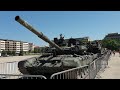 Destroyed Russian Tanks In Prague Thx To Ukraine
