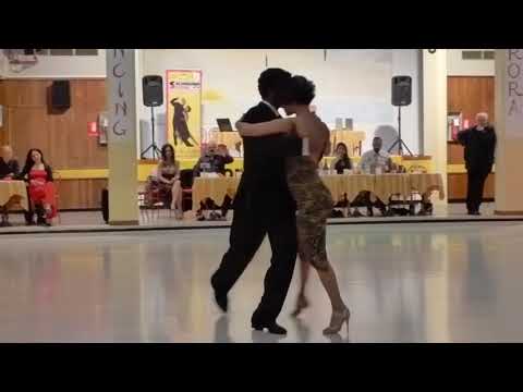  Yailet Suarez  and  Julio Alvarez  are  dancing  to  the  tango  "  Esta Noche De Luna  "  by  Osvaldo Pugliese  in  2018