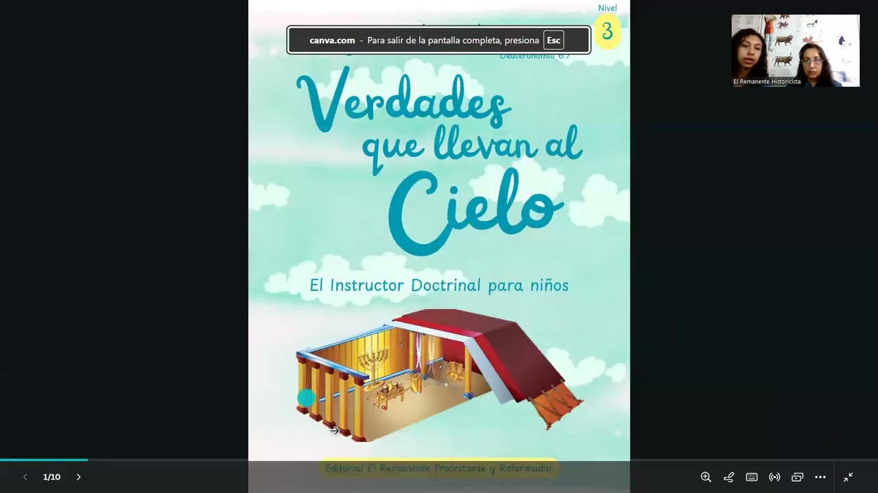 INSTRUCTOR DOCTRINAL PARA NIÑOS, JOVENES Y ADULTOS. FLIA GOMEZ VALENCIA. AVANCES.