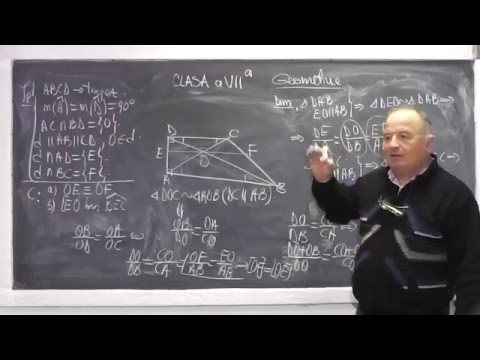 2/3 Lectia 835 - Teorema lui Thales | Fundamentala a asemanarii | Cazuri de asemanare - Tema Clasa 7
