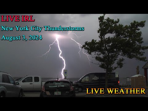 LIVE New York City Thunderstorms - August 3, 2024