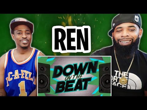 AMERICAN RAPPER REACTS TO -Ren - Down On The Beat (feat. Viktus) [Official Lyric Video]