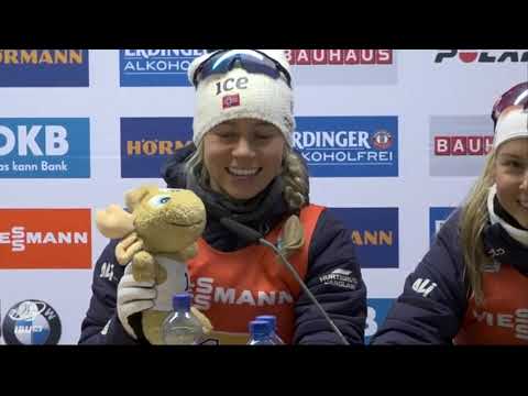 almost 8 minutes of Tiril Eckhoff being funny