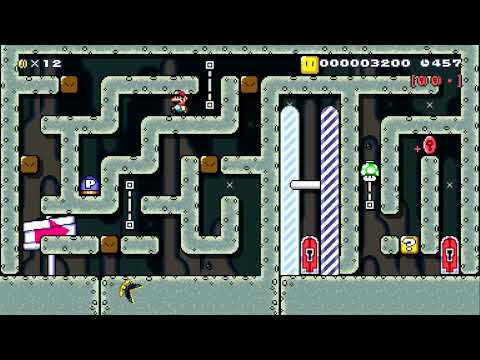aMAZEing Puzzle by PuzzleKing - SUPER MARIO MAKER - NO COMMENTARY 1bc 1bc