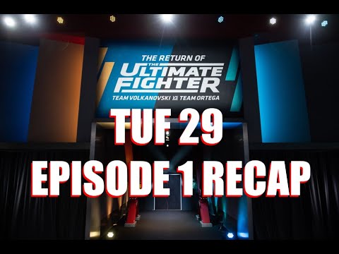 The Ultimate Fighter (TUF) Season 29 Episode 1 Recap