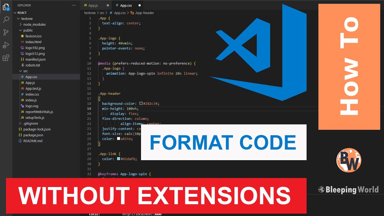 How To Format Code in Visual Studio Code | No Extensions Needed!