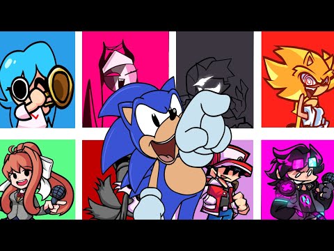 No Good But Every Turn a Different Character Sings | No Good But Everyone sings it | FNF COVER