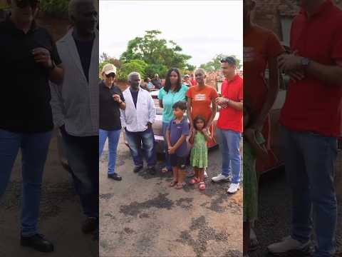 ENTREGA DO GOL GOLZÃO BYD GANHADORA MARIA GF CUSTOMIZADOS FABCAR NIQUELÂNDIA GOIÁS