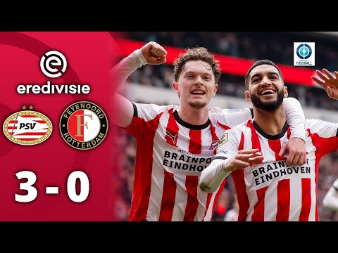 Wanner auf Saibari! PSV überrollt Feyenoord in sieben Minuten | PSV Eindhoven - Feyenoord Rotterdam