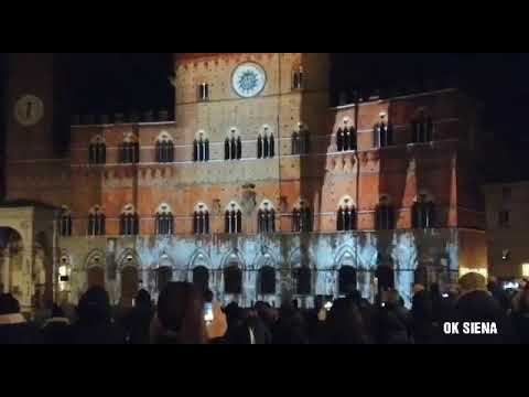 SIENA: VIDEOMAPPING 3D IN PIAZZA DEL CAMPO