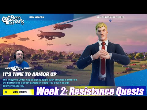 Resistance Quests Week 2 Location Easy Guide - Fortnite Resistance - Chapter 3 Season 2