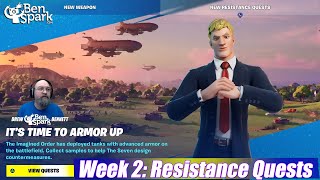 Resistance Quests Week 2 Location Easy Guide - Fortnite Resistance - Chapter 3 Season 2
