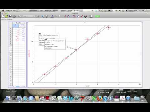 max & min gradient with logger pro