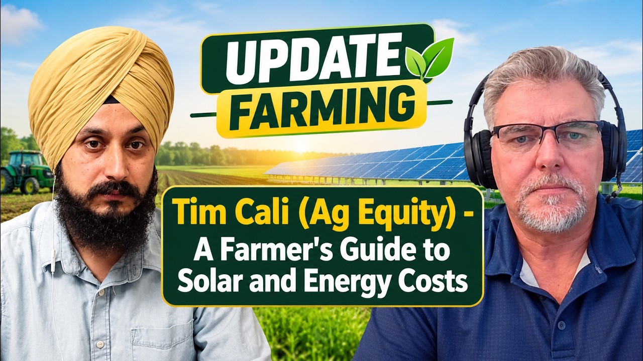 Update Farming : Tim Cali (Ag Equity) - A Farmer's Guide to Solar and Energy Costs