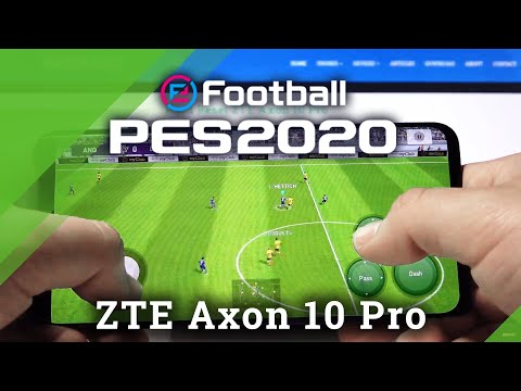 Pro Evolution Soccer on ZTE Axon 10 Pro - PES Gameplay Test