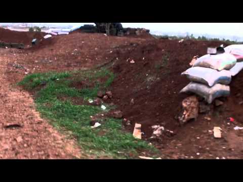 تمشيط كتيبة السهوة بعد السيطرة عليها من قبل كتائب الجيش الحر في ريف درعا