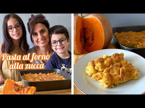Pasta al forno alla zucca
