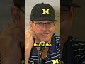 Jim Harbaugh CAN"T STOP raving about his players #shorts #michigan