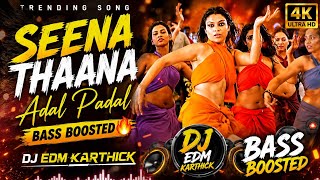 Download lagu 🔥 சீனா தானா ஆடல் பாடல் 🎧 | Seena Thana Adal Padal DJ Remix 🔊 | Trending Tamil  | DJ EDM Karthick#edm mp3