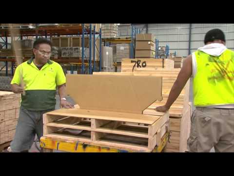 Cardboard pallets/ check out these combination cardboard and...