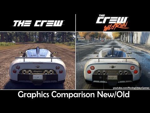 The Crew Wild Run vs. The Crew | Graphics Comparison, Rain & Weather, Gameplay Old vs. New (PS4)
