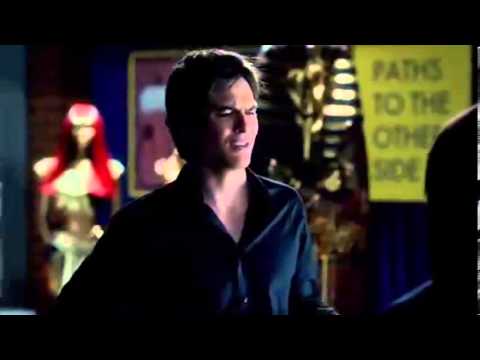 Vampire Diaries season 4 episode 6 - Klaus/Caroline "You're beautiful, but I'll kill you."