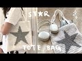 ✰ crochet star tote bag tutorial | free grid chart pattern ✰