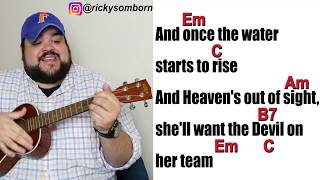 ALL THE GOOD GIRLS GO TO HELL - BILLIE EILISH | UKULELE COVER + PLAY ALONG with CHORDS