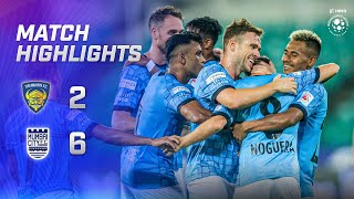 Highlights - Chennaiyin FC 2-6 Mumbai City FC | MW 6, Hero ISL 2022-23