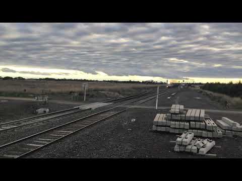 NR54 and NR58 on 4PM4 Steel at Gheringhap heading to Melbourne 13/6/2021