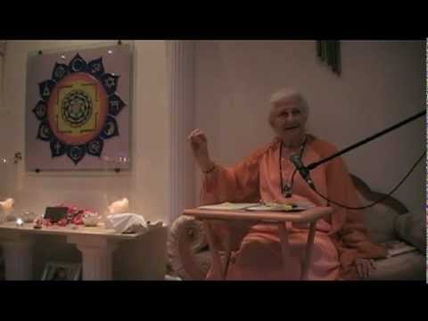 (2012-02-23) Mataji from Yogaville: "Is your New Year still new?". Spain