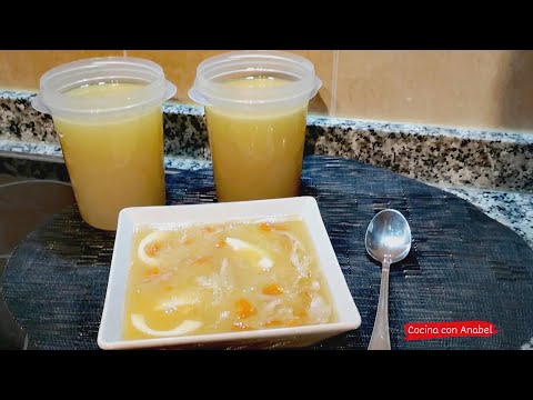 COMO HACER CALDO DE POLLO CASERO