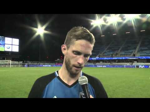 Post Game: Clarence Goodson talks game-winning goal against Cosmos