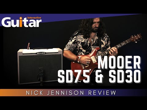 Mooer SD75 75-Watt 1x12" Digital Modeling Guitar Combo 2019 - Present - White image 5