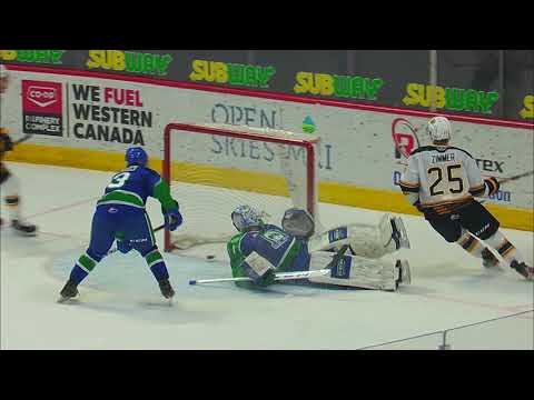 HIGHLIGHTS - Swift Current Broncos @ Brandon Wheat  Kings - April 7, 2021