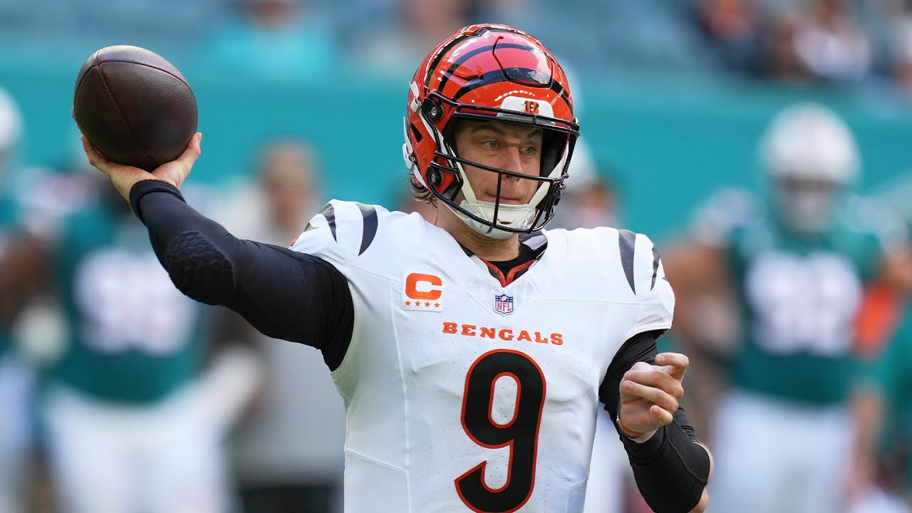 Joe Burrow's best plays from 4-TD game vs. Dolphins | Week 16