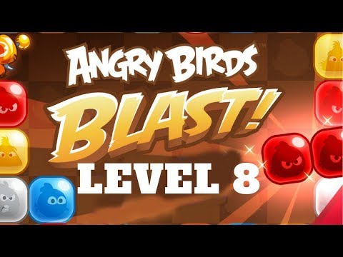 ANGRY BIRDS BLAST LEVEL 8