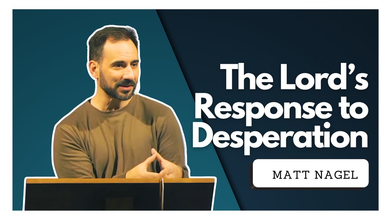 The Lord's Response To Desperation - Matthew 20:29-34