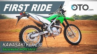 Kawasaki KLX 230 | First Ride | Bagaimana Impresinya? | OTO com