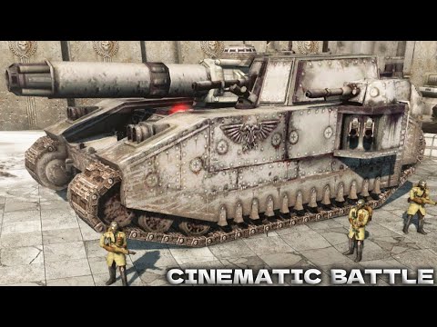 MEN OF WAR: WARHAMMER 40K MOD ▶ Steel Legion vs Blood Pact of Khorne