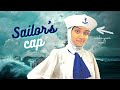 How to make a SAILOR'S CAP | Paper Caps for Costumes, Halloween and Fancy Dresses