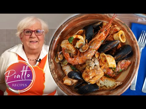 Italian Fish Soup Recipe | PIATTO RECIPES Italian Cooking